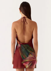Camilla Cowl Mini Dress Cuba Cuba