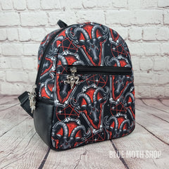 Baphomed Goat Handmade Backpack