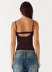 Ame Underwire Top Chocolate