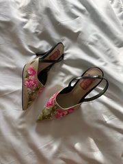 BEADED EVENING HEEL | SIZE 8