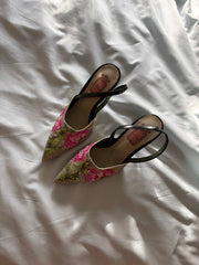 BEADED EVENING HEEL | SIZE 8