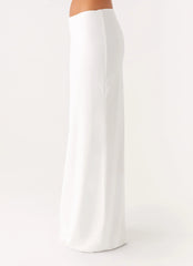 Ashi Maxi Skirt White