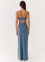 Coast Is Clear Maxi Dress Coastal Blue