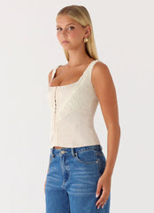 Ailee Top Ivory