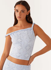 Diamond Sky Top Blue
