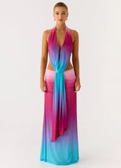 After Bloom Maxi Dress Disco Ombre