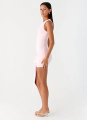 All Day Mini Dress Baby Pink