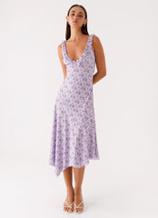 Asteri Midi Dress Lavender Meadow