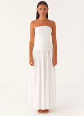 Carmel Maxi Dress White
