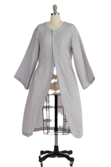 Carla Slate Linen Jacket