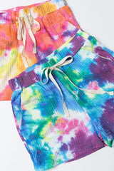 Hazel Blues® | BiBi Tie Dye French Terry Casual Shorts
