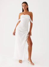 Alaska Maxi Dress White