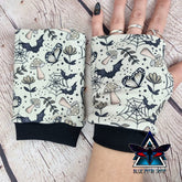 Cottagecore Bats fingerless gloves