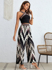 Hazel Blues® | Wide Strap Sleeveless Top and Pants Set