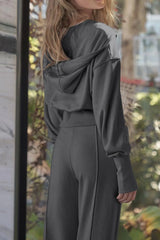 Hazel Blues® | Zip-Up Hoodie and Pants Active Set