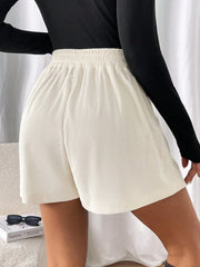 Hazel Blues® | High Waisted Corduroy Shorts