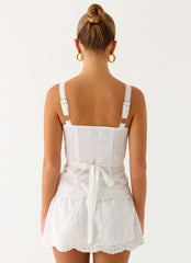 Addictive Mini Skort White