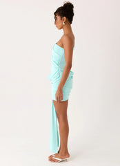 Alizee Mini Dress Aqua