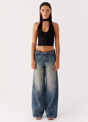 Calico Denim Jeans Indigo