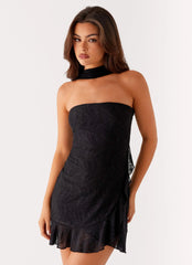 Bad Habits Mini Dress Black