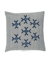 Ejiro Hand-Embroidered Pillow Cover