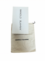 manolo blahnik | elegant bridal heel | US 8.5