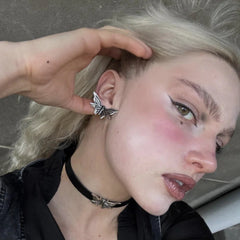 ETERNAL MOTH EAR STUDS