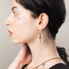 EYE DAGGER EARRINGS