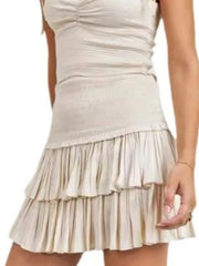 Hazel Blues® | Sweetheart Neck Cami and Skirt Set