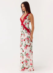 Aoifie Maxi Dress Ivory Bloom