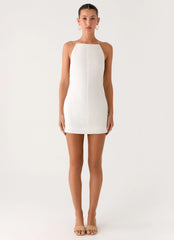 Again And Again Mini Dress Ivory