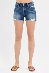 Hazel Blues® | RISEN Low Rise Pikaboo Lining Shorts