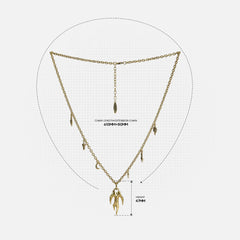 FERAL HUSK NECKLACE