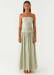 Carmel Maxi Dress Sage