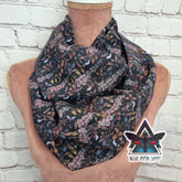 Foxglove Flowers infinity scarf