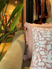 Foxglove Rose Decorative Pillow Cover