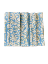Gardenia Cornflower Blue & Green Napkin Set