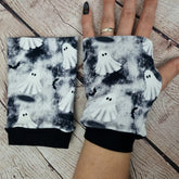 Grey ghost fingerless gloves stocking filler
