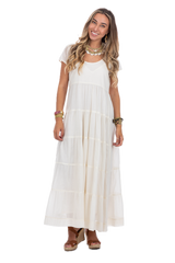 Hanna Shell Cotton Summer Dress