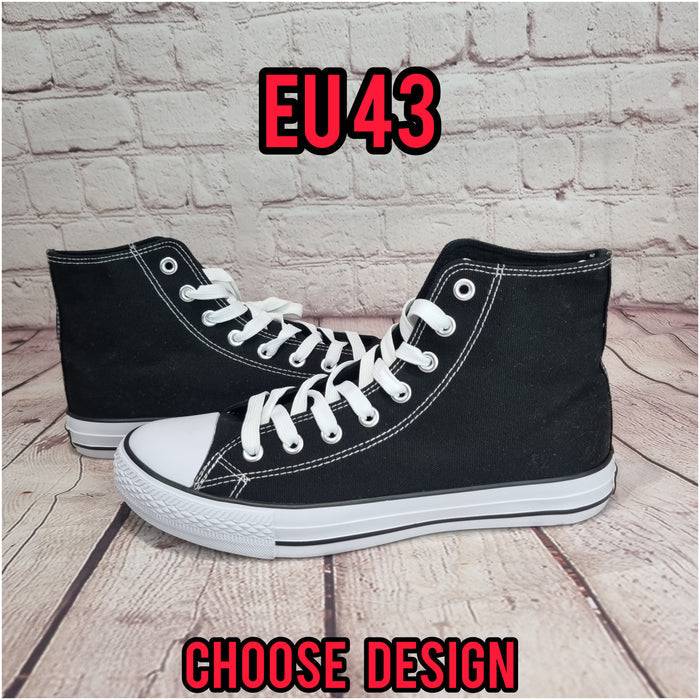 High tops. EU43 Plain or customized