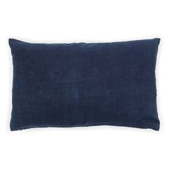 Indigo Dyed Linen Pillow