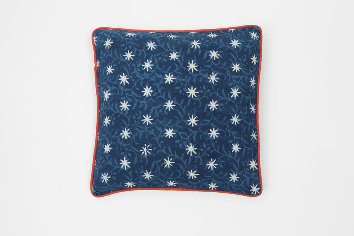 Indigo Sitara Pillow Cover