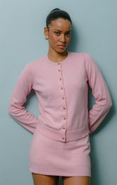 Josie Mini Skort ~ Pink Knit