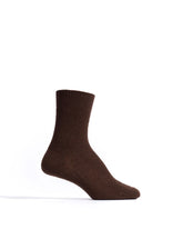 Lanai cashmere socks 70% wool 30% cashmere Chocolate - Anonymous Copenhagen Socks