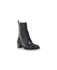 Lapera Heeled Boots - Black