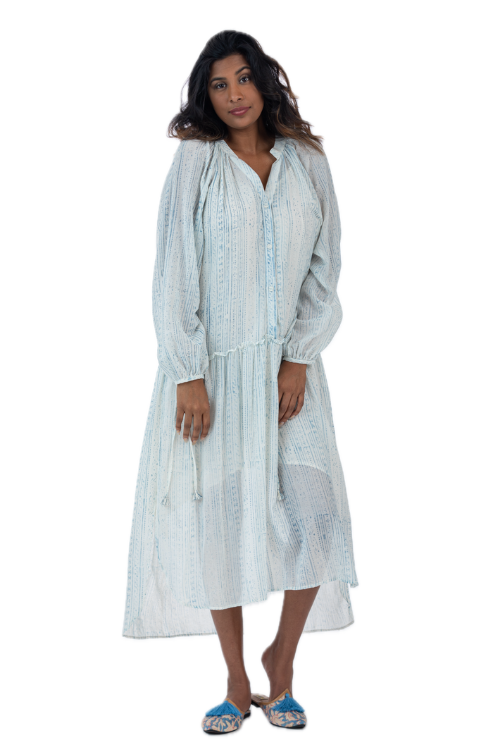 Lizzy Blue Summer Dress