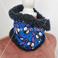 Moon Cat snood scarf