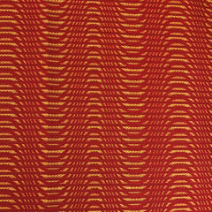 New Earth Ripple Red Luxury Throw Pillow - Plutus Brands
