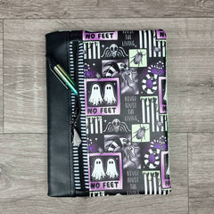 No feet Notebook with removable cover A5