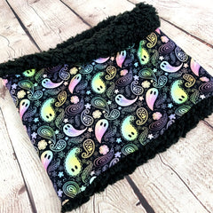 Paisley Ghost snood scarf gothic winter